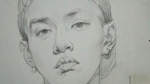 速写明星网红作品,捕捉明星瞬间